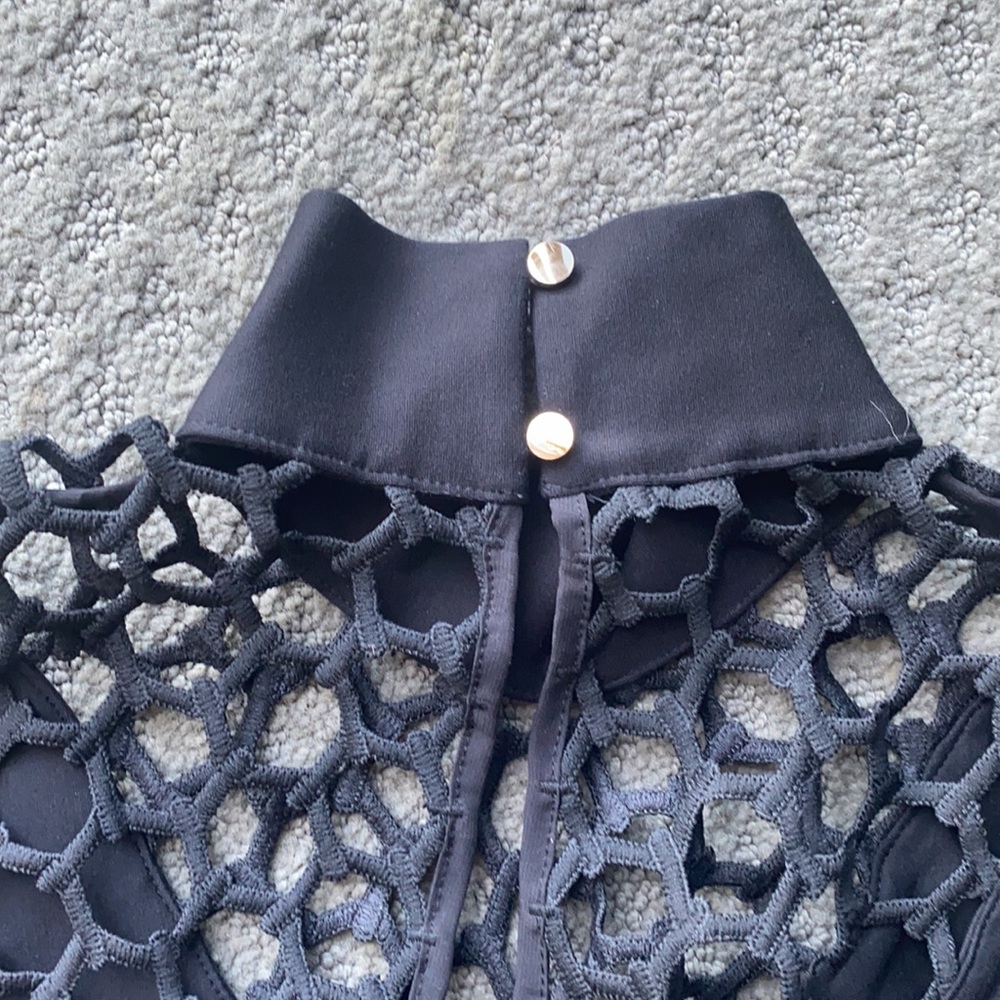 House Of CB, 'Tiana' Black Bodysuit, Size XS - Picture 6 of 8